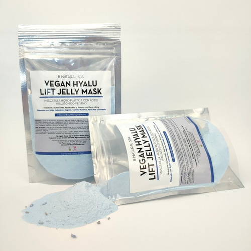 Imagen 7 de 7 de Mascarilla Hidro-plástica Hialurónico Y Colágeno Vegano Lift