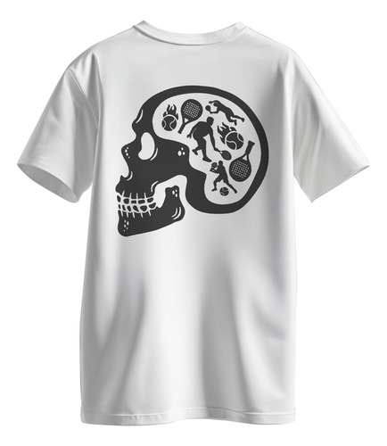Playera Deportiva Padel Junky - Padel Skull