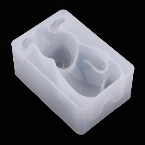 Flor Seca Diy Molde Del Ornamento De La Perro 75x40x30mm