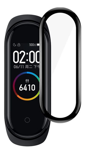 3 Protector Pantalla Para Xiaomi Mi Band 7 3d Curvado