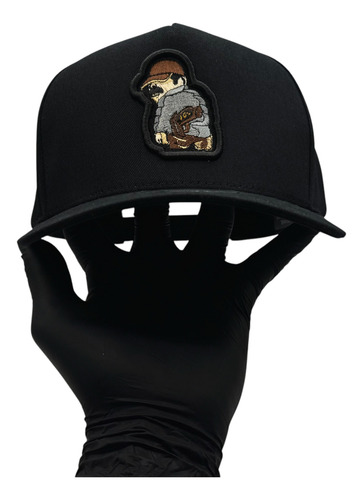 Gorra Chapo Guzman 701 Premium Negro/rojo Unitalla