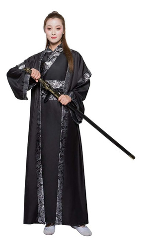 Boow Disfraz De Espadachín Chino Antiguo Adulto Tradicional 