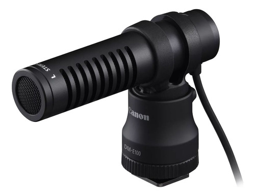 Microfono Canon Dm-e100 Estereo Unidirec C/ Protector Viento