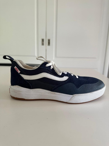 Zapatillas Vans Pro Talle Us 8,5 Gamuza Azul (Usado)