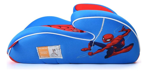 Assento P/ Carro Booster Spider Man Azul/vermelho -multikids