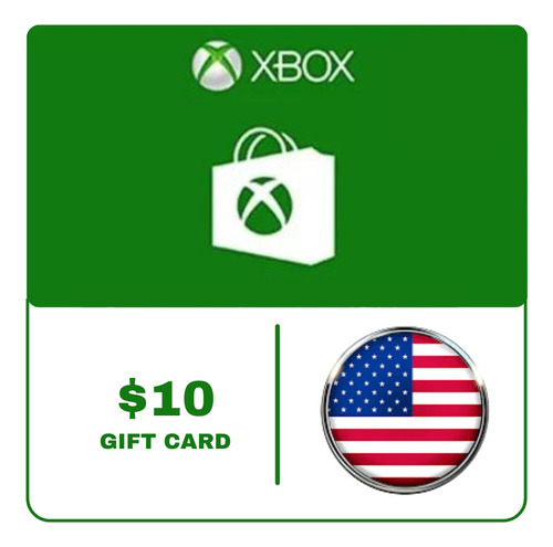 Xbox Gift Card 10 Usd Entrega Inmediata