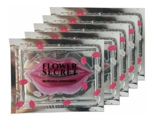 Máscara Lábial Hidratante Flowersecret Pack De 50