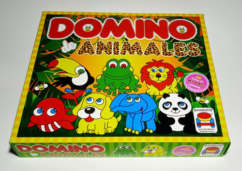 Juego De Mesa Domino De Animales