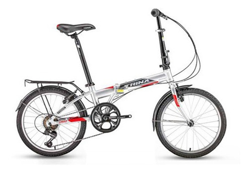 Bicicleta Plegable Rod 20 Trinx Life 2.0 7v V-brake Urbana