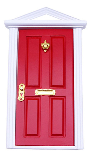 Modelo De Muebles De Puerta De Casa De Muñecas En Miniatura