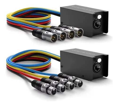 comprar Receptor Snake De Red Múltiple Xlr Snake De 3 Pines 4 A Un Y