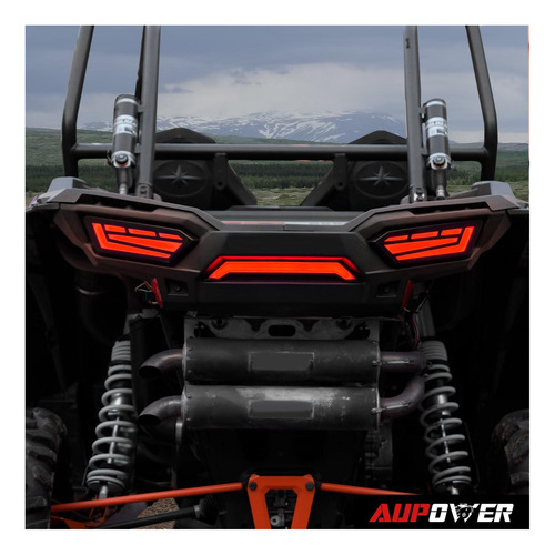 Luces Traseras Led Ahumadas De Aupower Para Polaris Rzr S Xp