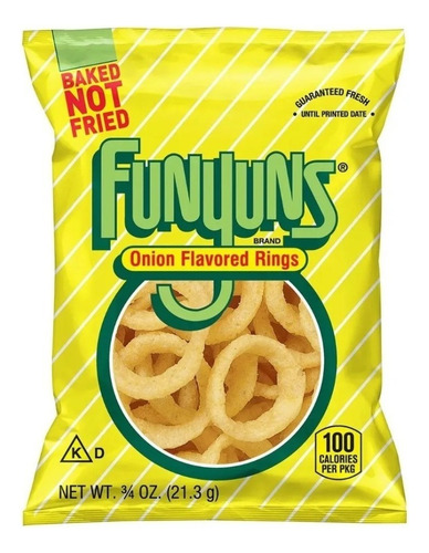 Frito Lay Funyuns Aros Sabor Cebolla Americanos 50 Pzs