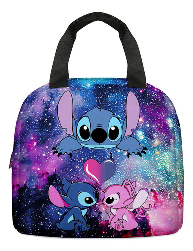 Q En Stock, Bolsa Almuerzo Para Niños Con Puntadas Punto