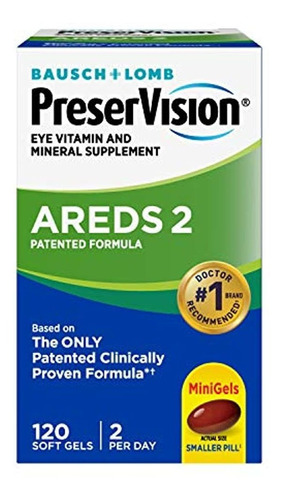 Preservision Areds 2 Vitamínico  120 Cápsulas
