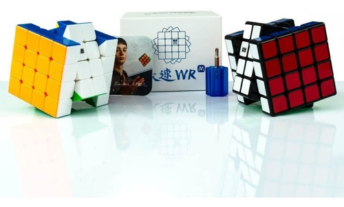 Cubo sem adesivo colorido Moyu AOSU WR M Cubo mágico 4x4x4