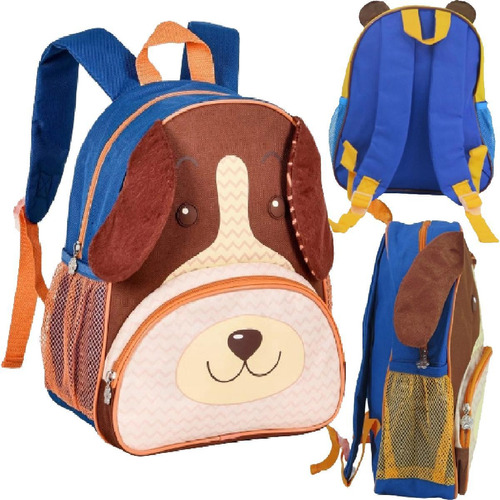 Mochila De Costas Infantil Clio Pets Cp3407d