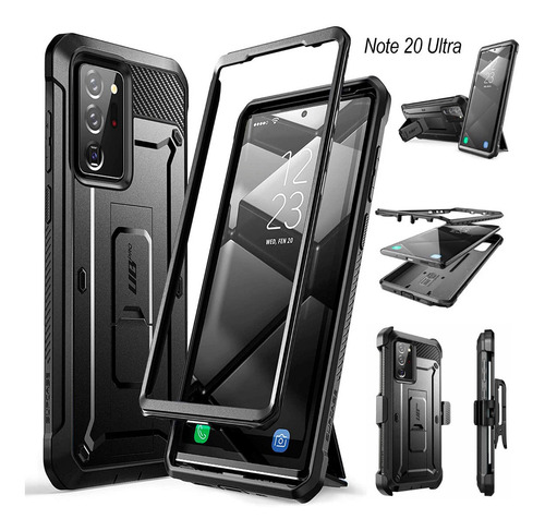 Case 360° Galaxy S20 Ultra Note 10 Plus S10 S9 S8 Note 9 8