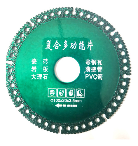 Disco De Corte, Corte De Diamante, Aço Multifuncional, Azule
