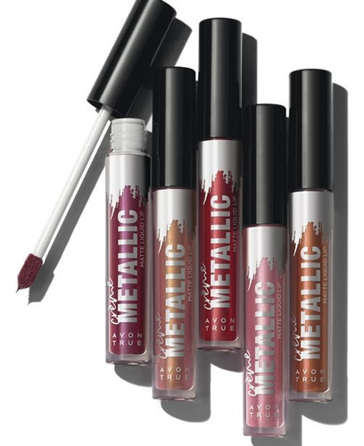 Labial Liquido Metalizado Matte Metallic Fps15 - 4ml - Avon®