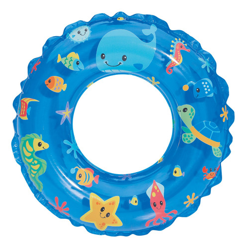 Imagen 1 de 6 de Anillo Inflable Flotador Animales Salvavida 56 X 13 Cm