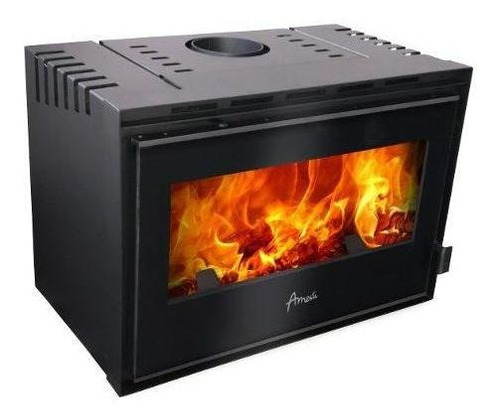 Chimenea A Leña Inserto 800 Palladio. Amesti