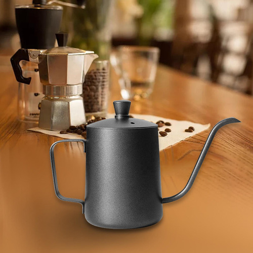 Vierta Sobre La Tetera De Café, Tetera Con Cuello De Cisne,