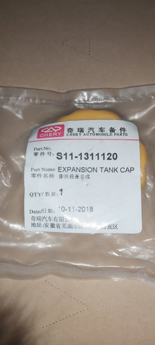 Tapa Envase Refrigerante Chery Orinoco Original