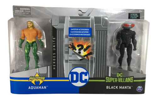 Spin Master Dc Aquaman Vs Black Manta