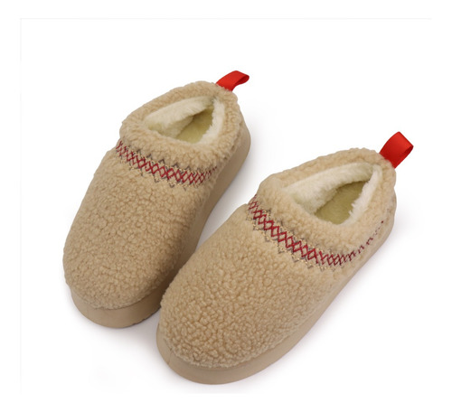 Pantufla Corderito Cerradas Calzado Calidas Para Dama