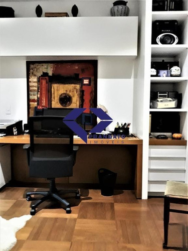 Imagem 13 de 15 de Apartamento Campo Belo Planta Quadrada 3 Suites 4 Vagas 226m² - Ap9373