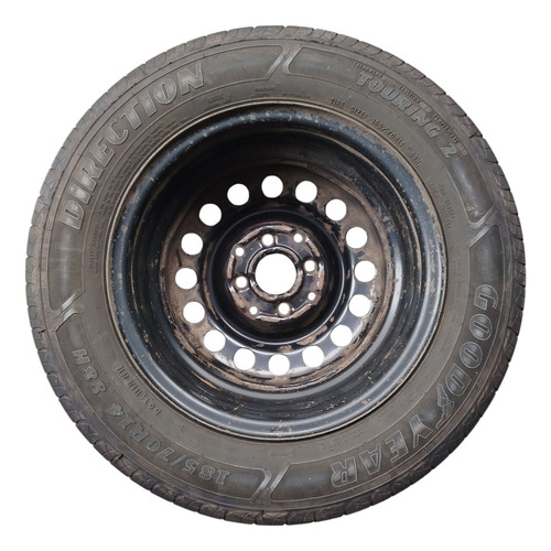 Roda Aro 14 Vw Gol Voyage G5 G6 G7 G8 185/70r15 Goodyear (Usado)