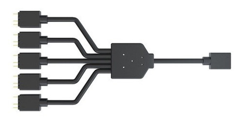 Cable Argb 1 To 5 Splitter Cooler Master Mfx-awhn-1nnn5-r1