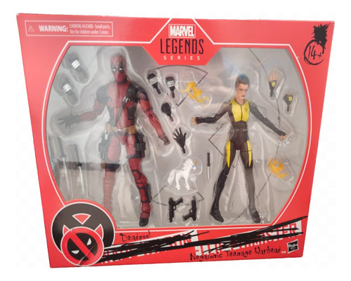 Marvel Legends Series Deadpool & Negasonic Hasbro Original