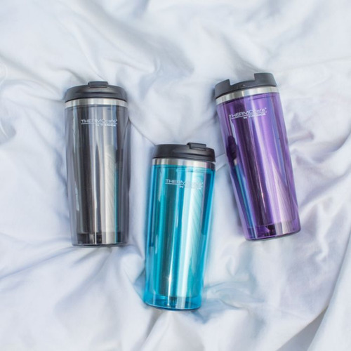 Thermos Vaso Térmico Vision Colores Acero Inox. 350 Ml Celeste