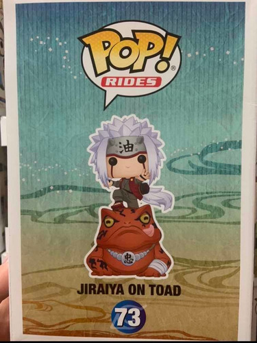 Funko Pop! Naruto Shippuden: Jiraiya On Toad S.edition #73