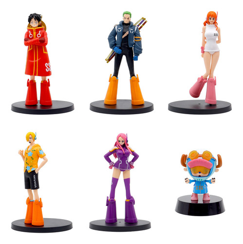 Figura De Juguete De Una Pieza De Luffy Zoro Nami Sanji Chop