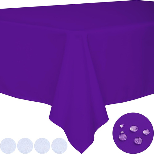 Mantel De Poliéster Impermeable Y Antimanchas Para Mesa