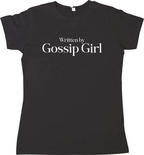 By Gossip Girl Baby Look T-shirt Algodão 30.1 Silk