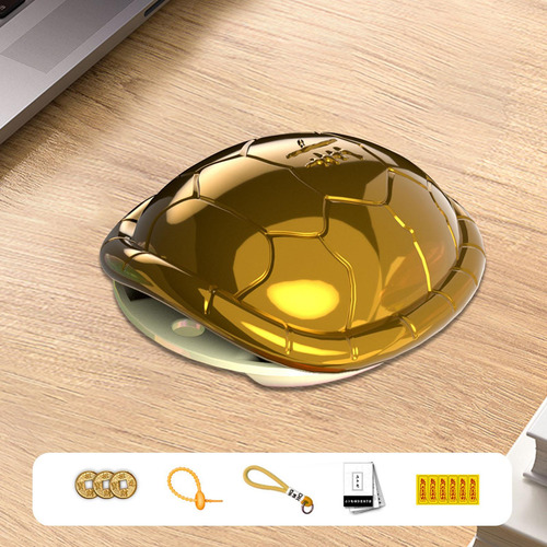 5 Tartaruga Boa Sorte Truques Adereços Criativo Único Ouro
