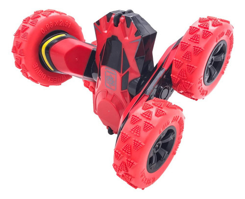 Carro A Control Remoto De Giros Stunt 360° Color Rojo