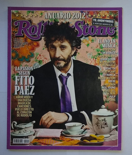 Revista Rolling Stone Nº 177 - Fito Paez Anuario 2012