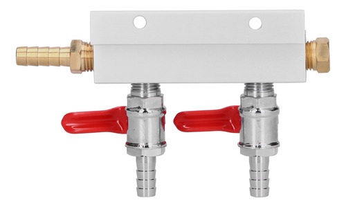 Distribuidor De Co2 De Distribuição De Gás De 2 Vias