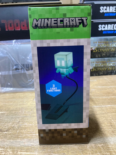 Lampara Allay Book Clip Light Minecraft Paladone Mojang Agua Agua