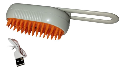 Cepillo Removedor De Pelo Para Gato Con Vapor Recargable Usb
