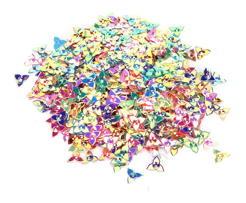 Confeti En Forma De Flor Con Purpurina, Lentejuelas, Color F