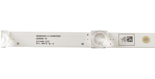 Tiras De Leds Para Hisense Modelo: 58h6500g Kit 3 Tiras