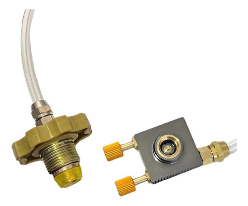 Adaptador Para Recarga De Tanque De Gas Con Sin Adaptador