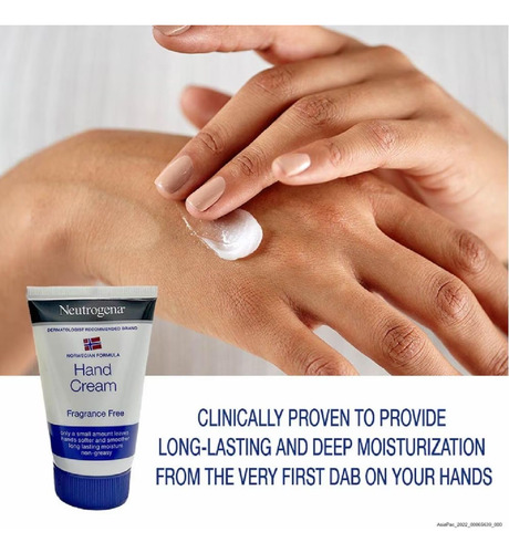Crema De Manos Neutrogena Norwegian Formula 60 Ml Sin Fragan