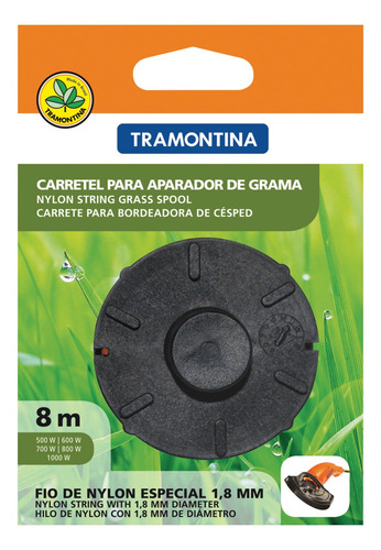 Carretel Para Aparador De Grama Tramontina C/ 1 Fio Nylon